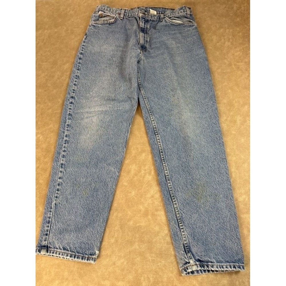 Levi's orange tan Light Blue Jeans